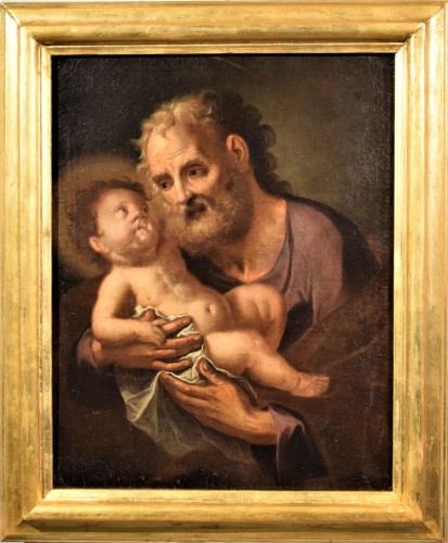 Saint  Joseph avec l'Enfant  "Paternité"